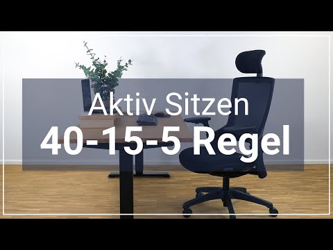 Aktiv sitzen – EINE Regel gegen Verspannungen am Schreibtisch, die Du kennen solltest!