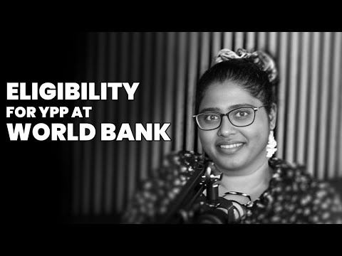 Eligibilty for Young Professional Program (YPP) at World Bank