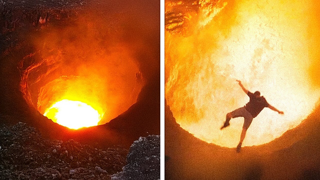 Никто не ожидал, что он выживет после падения в вулкан