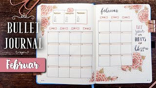 FEBRUAR plan with me | BULLET JOURNAL 2019 | deutsch