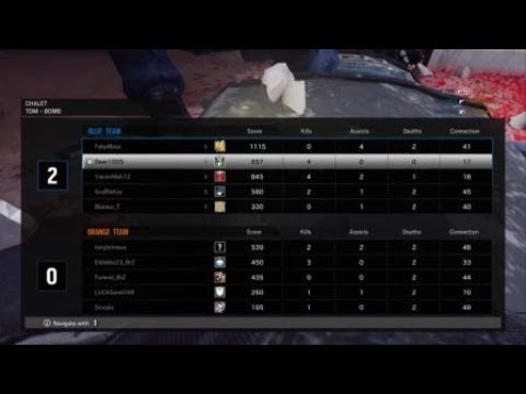 R6 4 man Caveira clutch in 15 seconds