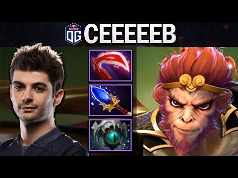 OG.CEB MONKEY KING WITH DESO - AGHANIMS - DOTA 2 7.28 GAMEPLAY