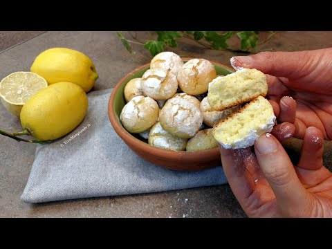Biscotti al limone senza burro