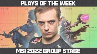 [外絮] MSI-Plays of the Week