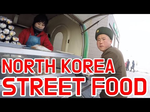 COMIDA DE RUA DA COREIA DO NORTE