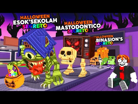 🎃 THE SPOOKY COMBINATION, TOMORROW SCHOOL, MASTODONTICO SPOOKY UPDATE HALLOWEN ROUBE BRAINROT 🔥