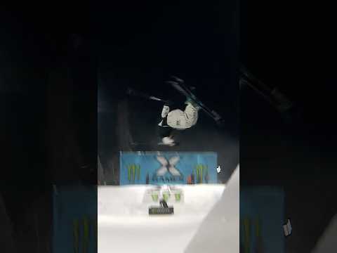 The future is here 💪 Fin Ives ending @XGames with an insane run to earn gold in Men’s Ski SuperPipe