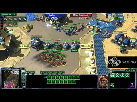 SeKo Starcraft - Omniscient vs Xaphar - Throwback Burrow Strats