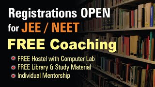 FREE Coaching Registrations open for JEE/NEET 2023 #shorts