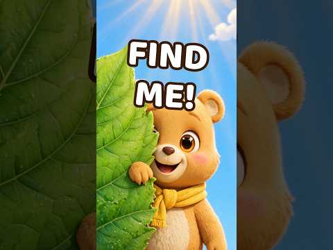 Can You Find Pip? 🐻 Hide & Seek Counting Game for Kids #shorts