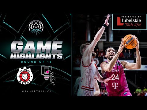 Rytas Vilnius v Telekom Baskets | Round of 16 Week 3 | Highlights Basketball Champions League 22/23