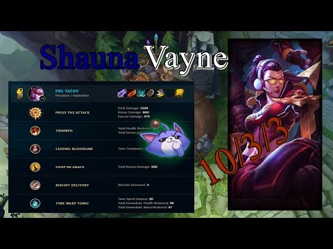 Jugando Shauna Vayne vs Ashe