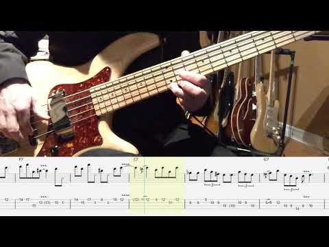 Cool Blues Bass Solo - Using Chord Tones +TAB