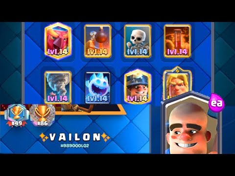 Miner Poison Phoenix Golden Knight best deck in Clash Royale