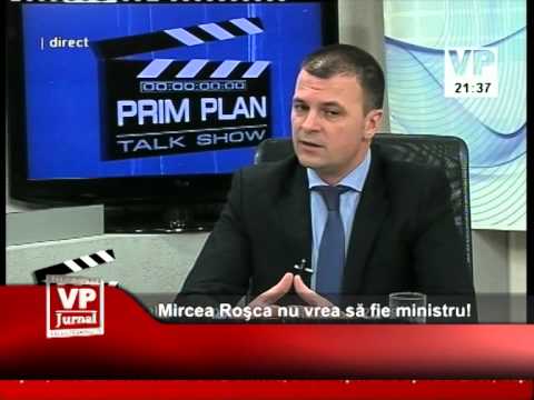 Mircea Rosca nu vrea sa fie ministru