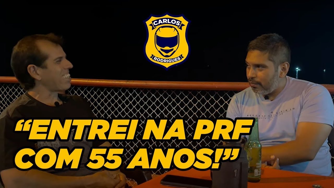 ENTREI NA POLÍCIA COM 55 ANOS - PRF RONILDO