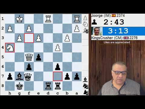 ICC Kingscrusher Banter Blitz - 3rd Nov 2017 - Sponsored by the Internet Chess Club (ICC)