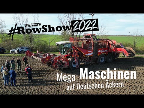 Grimme RowShow 2022 / Mega machines on German fields