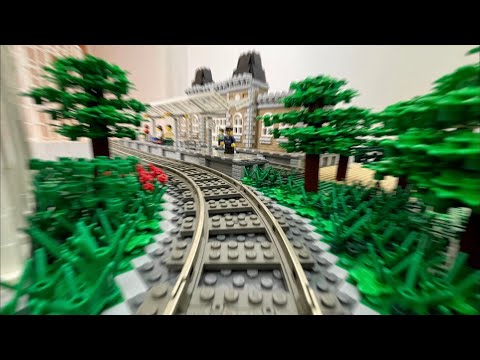 Zugfahrt durch die Lego Stadt (Dezember 2020)