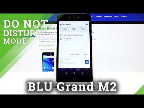 How to Activate Do Not Disturb in BLU Grand M2 – Silent Mode