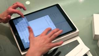 Распаковка Apple iPad Pro и настройка, часть 1 ◆ #RSapple