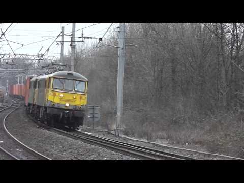 86622/86627 4M01 Coatbridge to Basford Hall Lancaster 19th January 2013