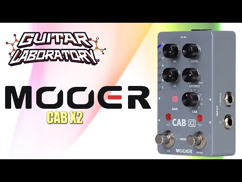 Демонстрация педали эффектов Mooer Cab X2