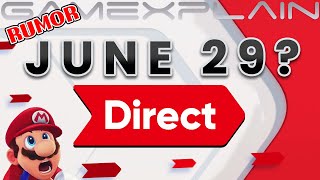 RUMOR: NINTENDO DIRECT SOON?! Lock-In June 29th, Says Alanah Pearce
