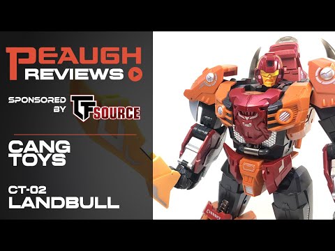 Video Review: Cang Toys CT-02 LANDBULL