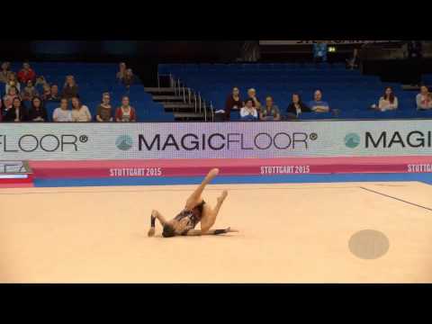 VLADINOVA Neviana (BUL) – 2015 Rhythmic Worlds, Stuttgart (GER), Qualifications Hoop