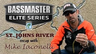 Michael IKE Iaconelli BASS Elite Series St Johns Recap