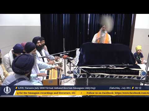 055 Toronto July 2020 Saturday Morning  - Bhai Hardial Singh Jee Gurdaspur