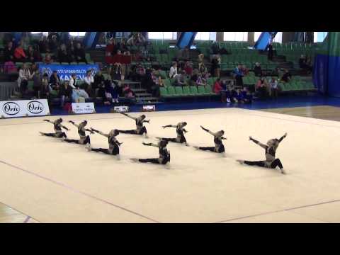 VK Noorus miniklass Kalevi MV 2013 rühmvõimlemises AGG