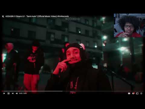 ASSASIN X Dinero LV - "Semi-Auto" (Official Music Video) #htnlrecords(Reaction)