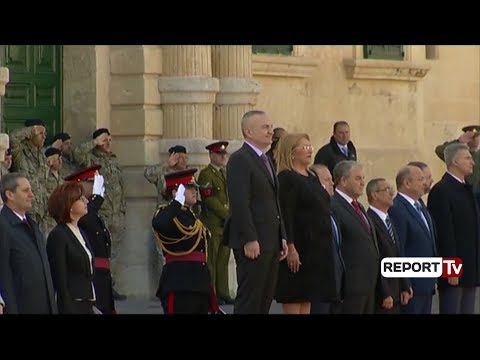 Report TV - Vizita e Presidentit të Shqipërisë Ilir Meta, në Maltë