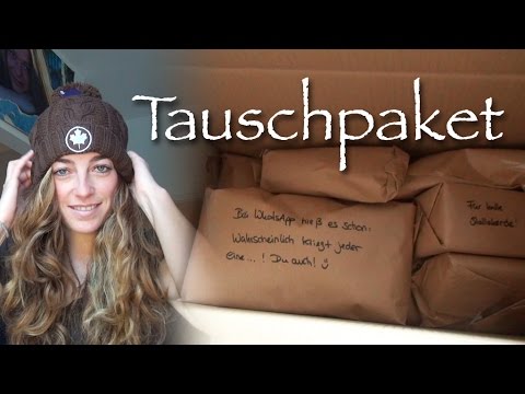 [UNBOXING] Mein erstes Tauschpaket von Claudia!!