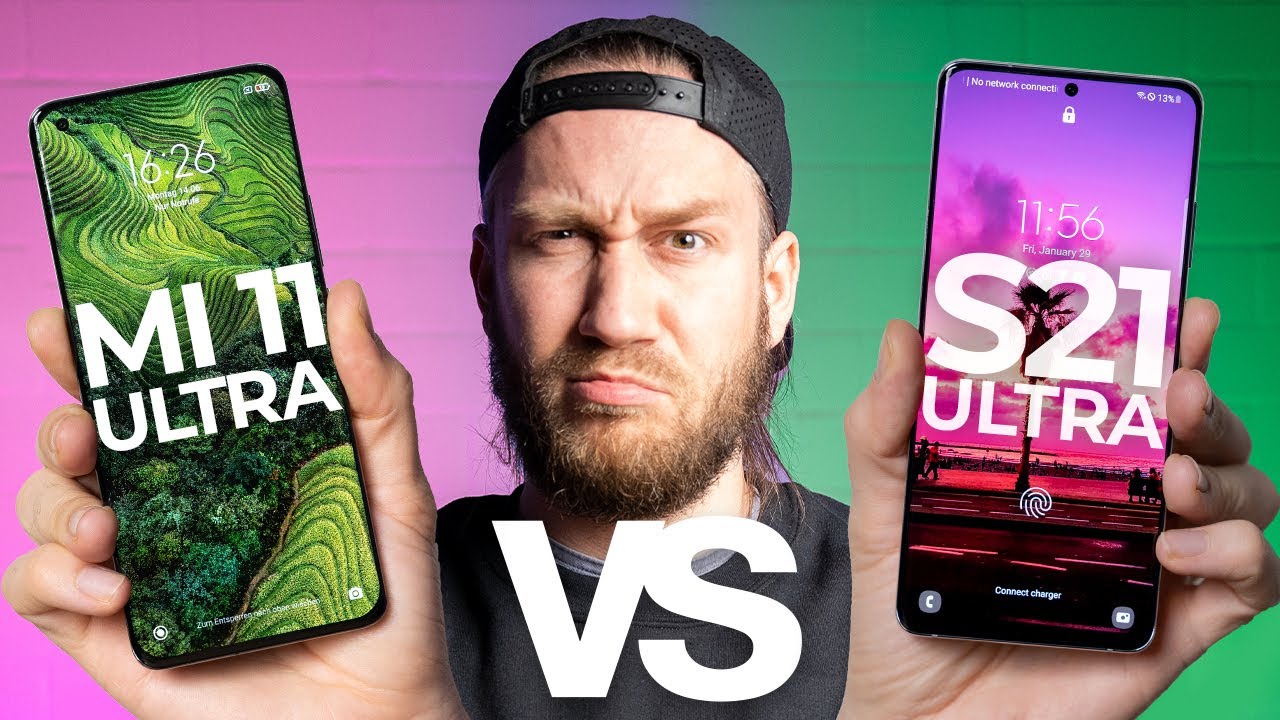 Xiaomi Mi 11 Ultra vs Galaxy S21 Ultra! | VERSUS