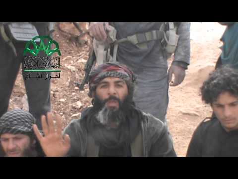 كلمة من أحد قادة حركة أحرار الشام الإسلامية من على جبهة الشيخ نجار في حلب