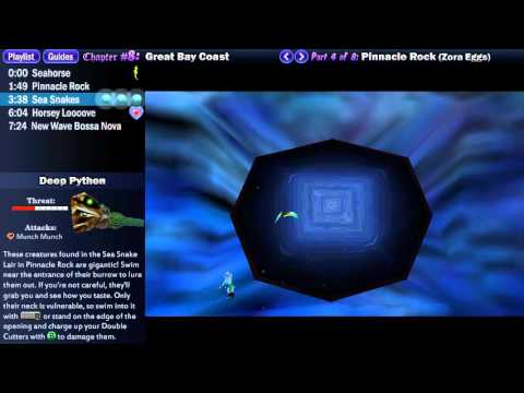Legend of Zelda Majora's Mask Walkthrough 08 (4/8) "Great Bay Coast: Pinnacle Rock"