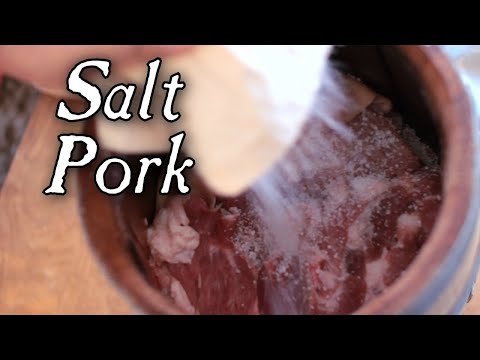 Preparing Salt Pork - 18th Century Cooking Series S1E5
