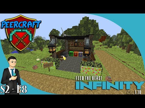 PeerCraft - FTB Infinity Lite 1.10 | We are in Business! [S2-E8]