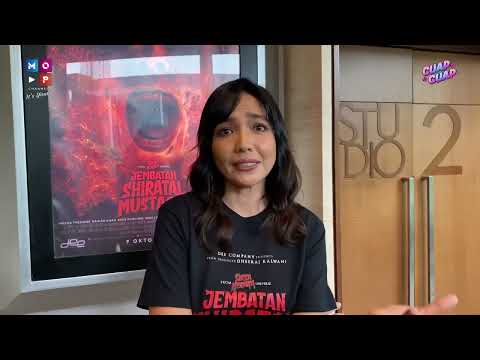 BERMAIN FILM JEMBATAN SHIRATAL MUSTAQIM, IMELDA THERINE UNGKAP KENGERIAN DI HARI AKHIR - CUAP CUAP