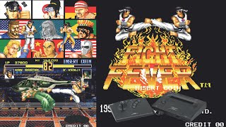 Fight Fever Neo Geo - C&M Playthrough