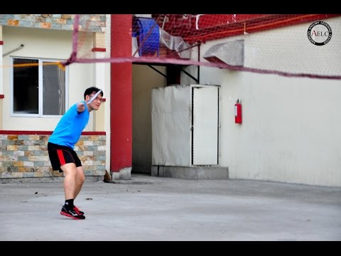 Badminton Game at AELC