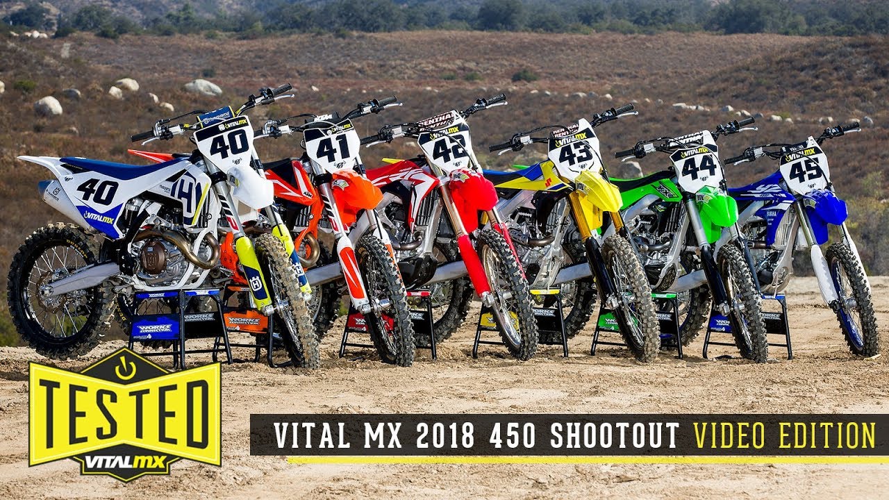 2018 Vital MX 450 Shootout