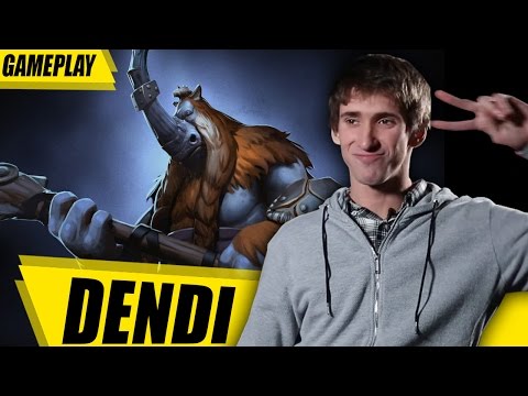 Dendi Magnus Gameplay Dota 2