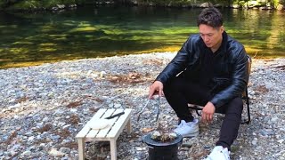 醤油かけた瞬間、絶対美味いやつと思った - 【七輪で激ウマ海鮮BBQ】