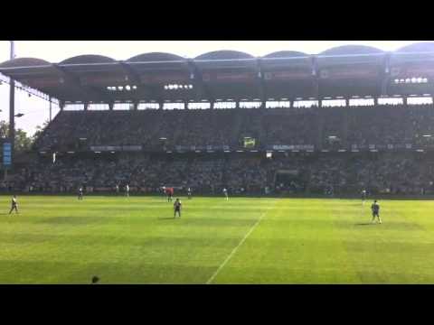 22.05.2011, Rapid - Austria, Stimmung vor dem Platzsturm