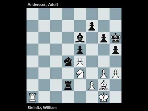 London m1 1866 | Steinitz vs Anderssen | Round 12