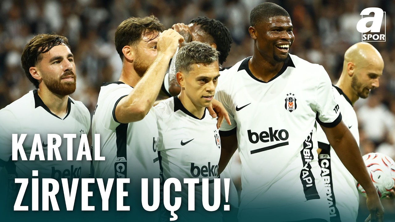 Beşiktaş Evinde Erzurumspor'u 3 Golle Geçti